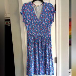 BODEN " PARROT PRINT"  DRESS
